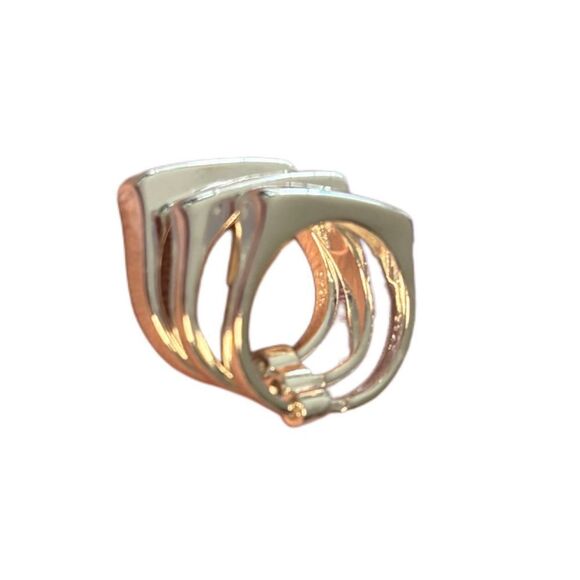 The trio statement ring in 925 silver - Picture 11 of 11